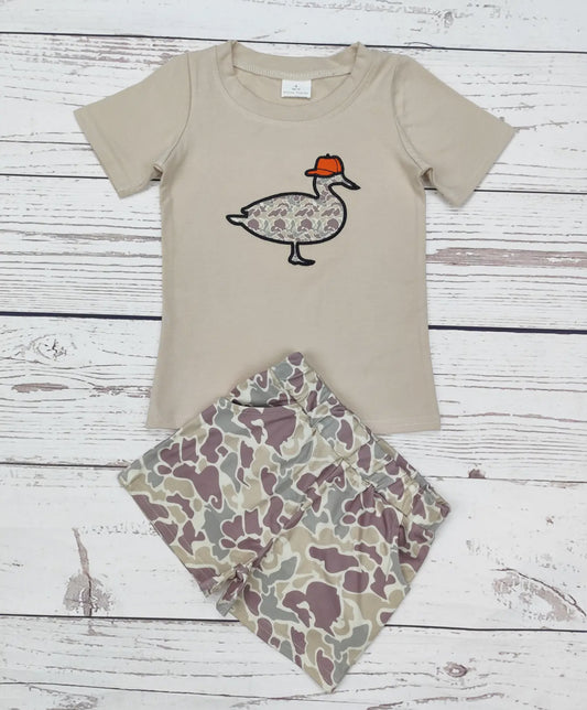 Boy Camo Duck Set