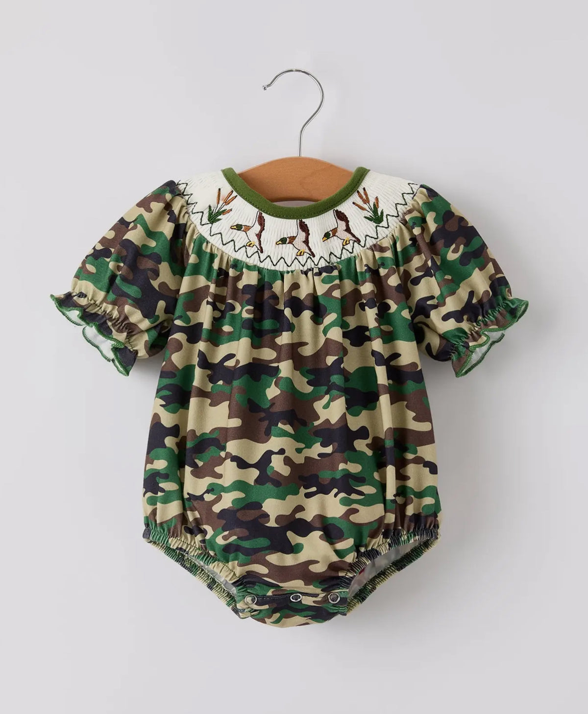 Girl Duck Hunter Romper