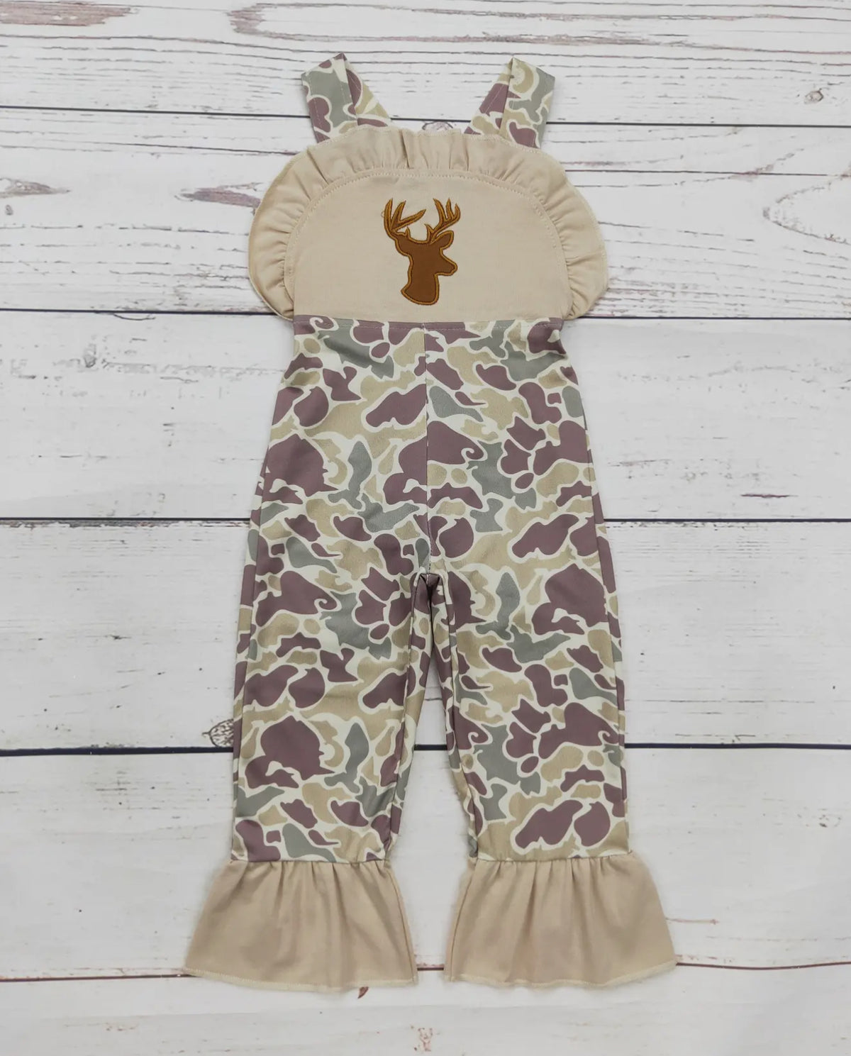 Baby Girl Camo jumpsuit