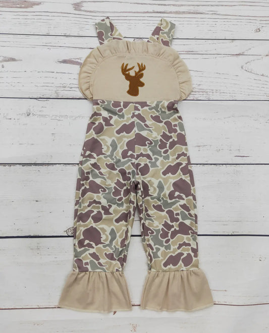 Baby Girl Camo jumpsuit