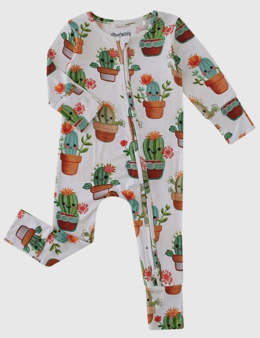 Happy Cactus Bamboo sleeper