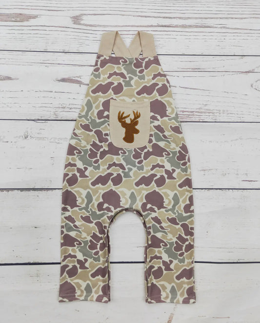 Camo overalls