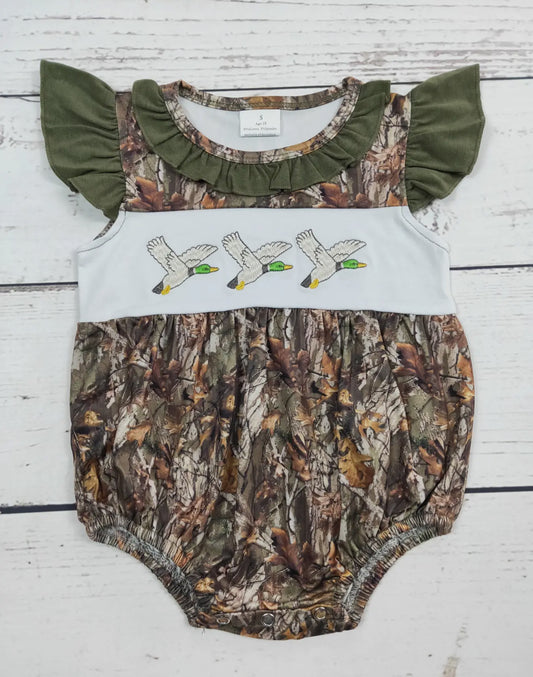 Baby Girl Duck Smock