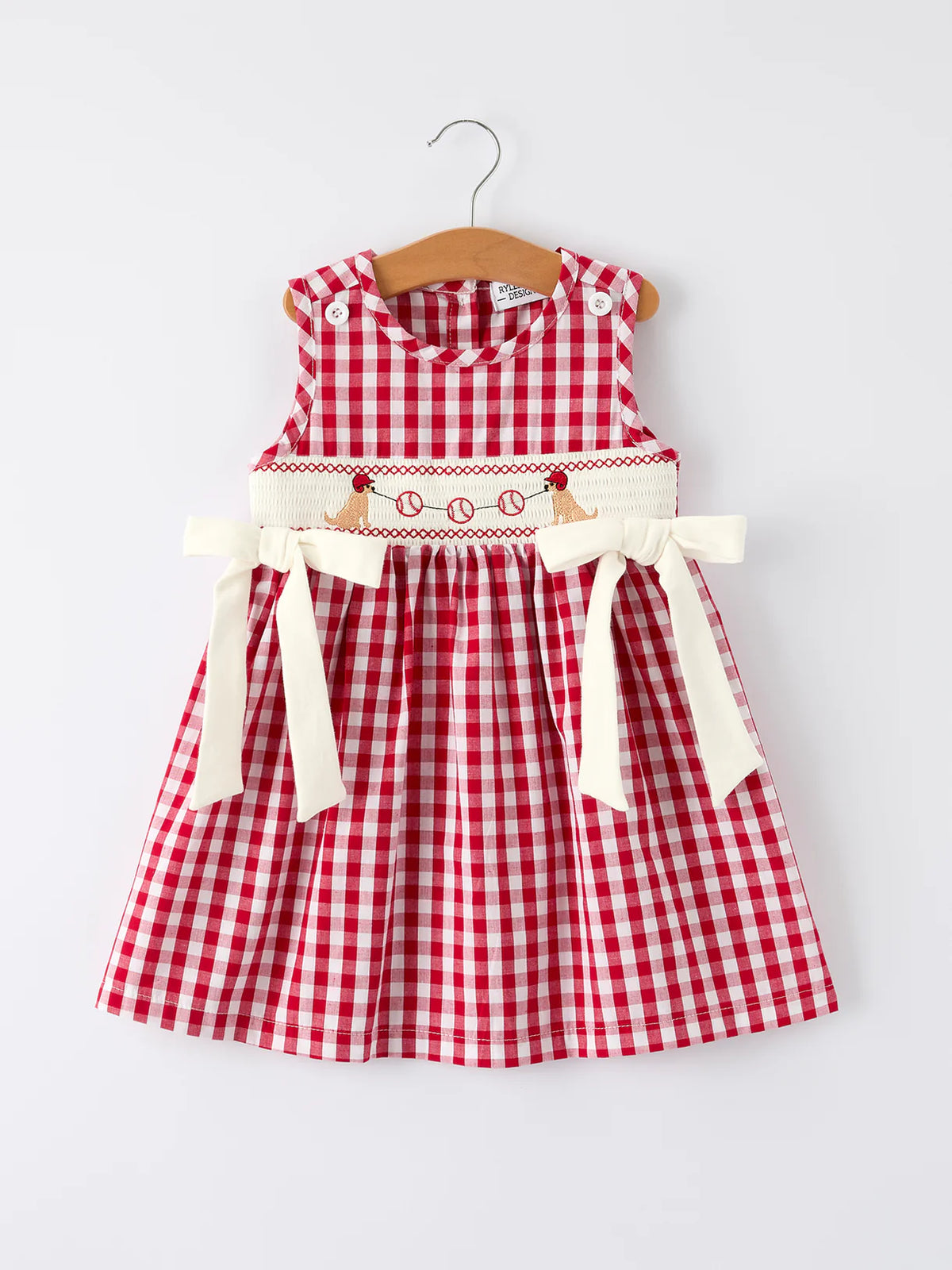 Golden Retriever Baseball Dress