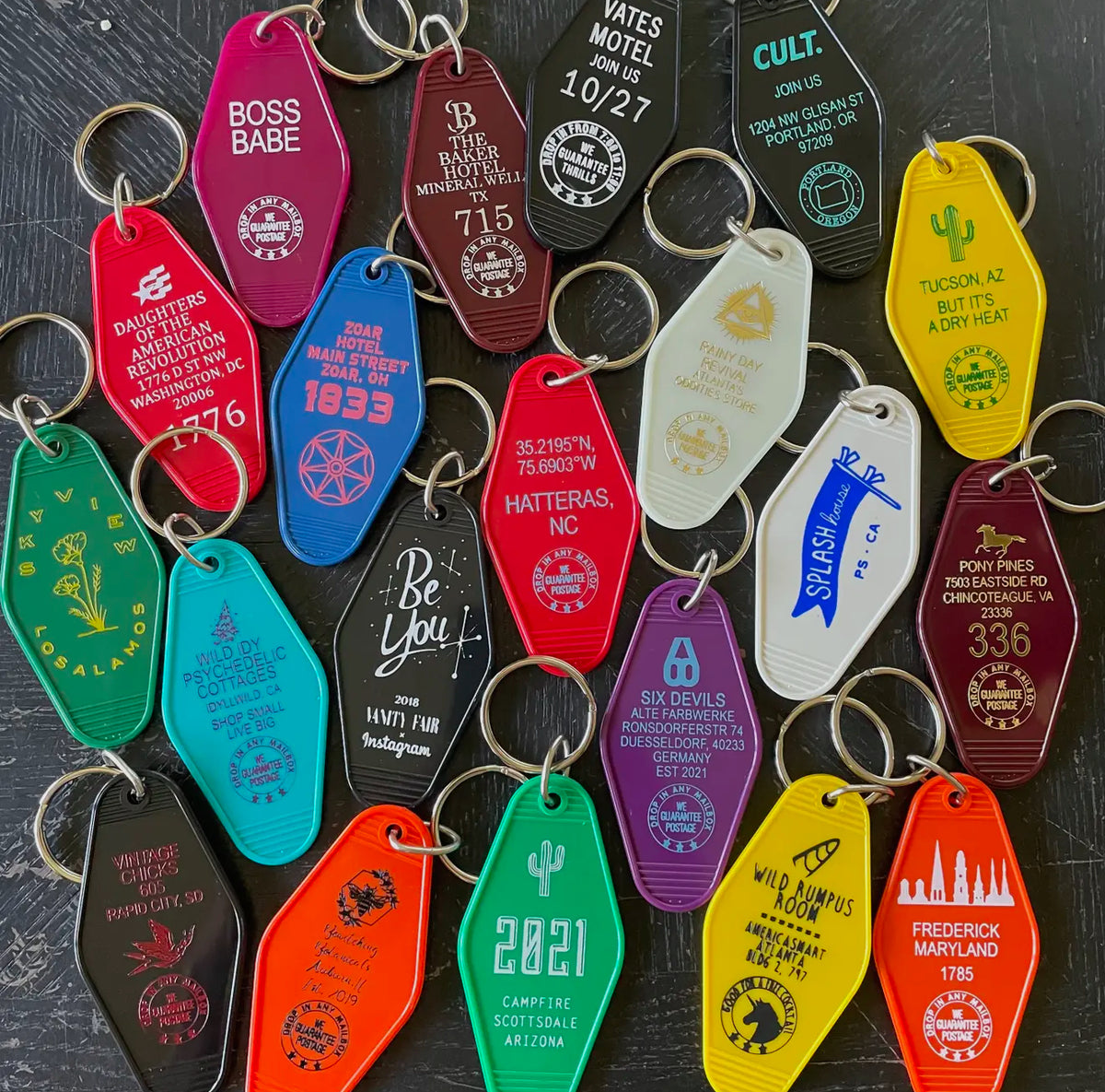 Custom metal keychains