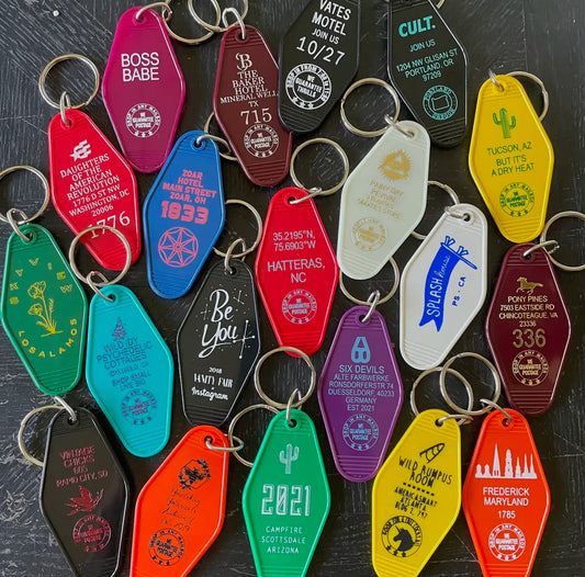 Custom metal keychains