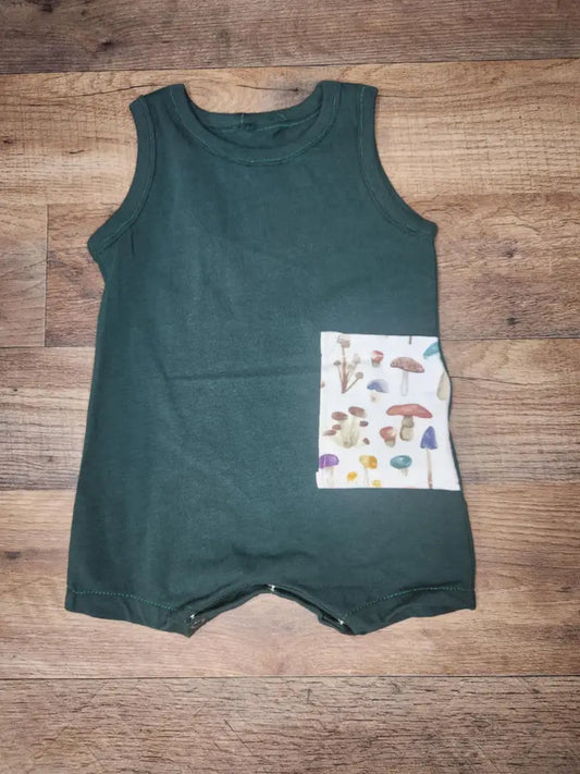 Tank Romper, Boys Clothes, One Piece Romper For Boys